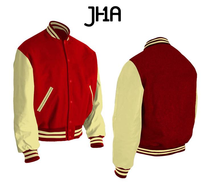 Varsity Jacket | Scarlet