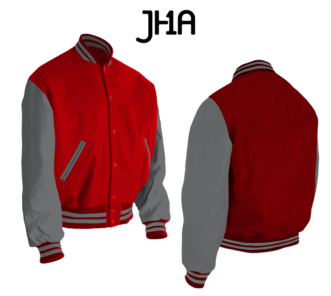 Varsity Jacket | Scarlet