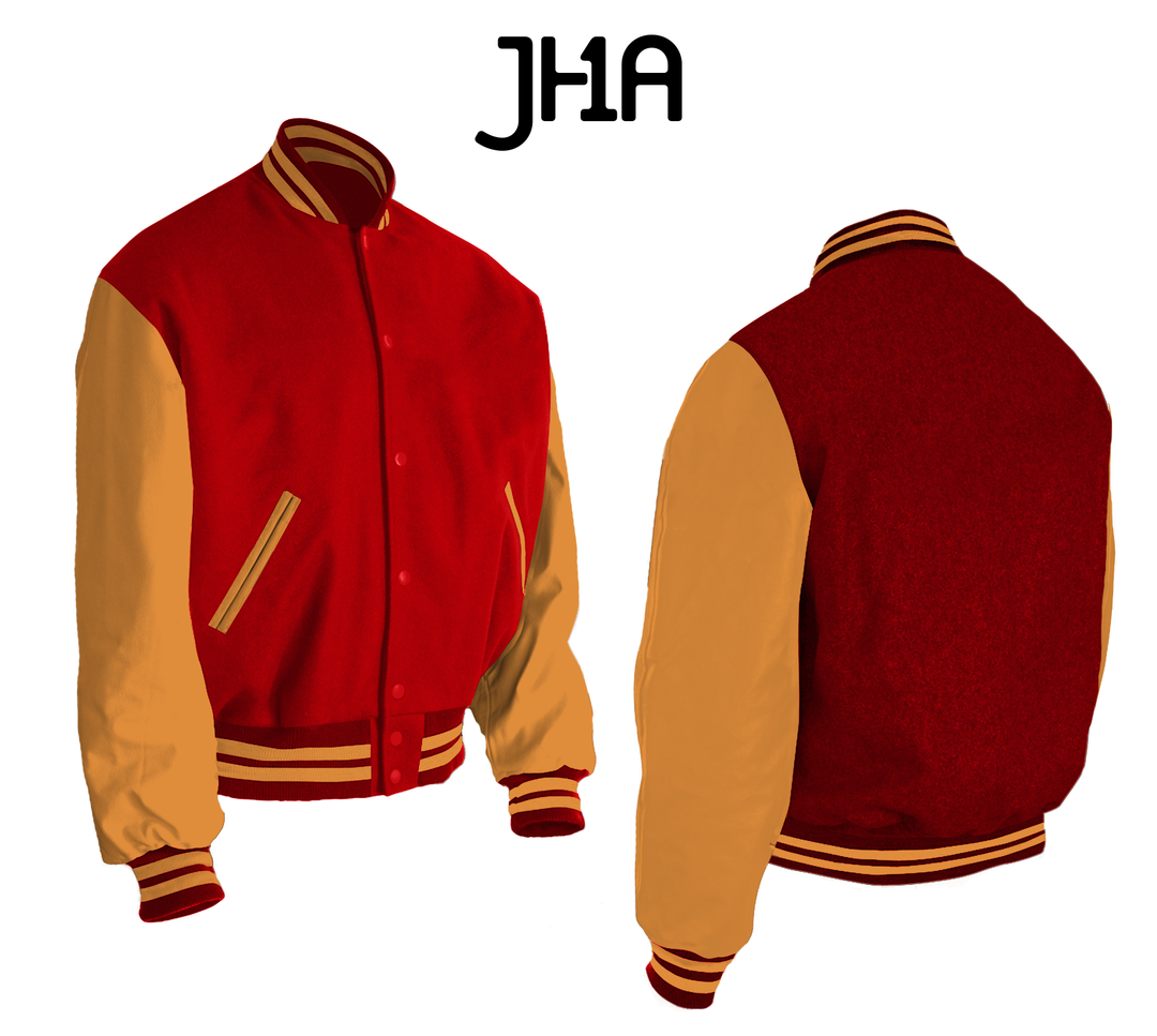 Varsity Jacket | Scarlet