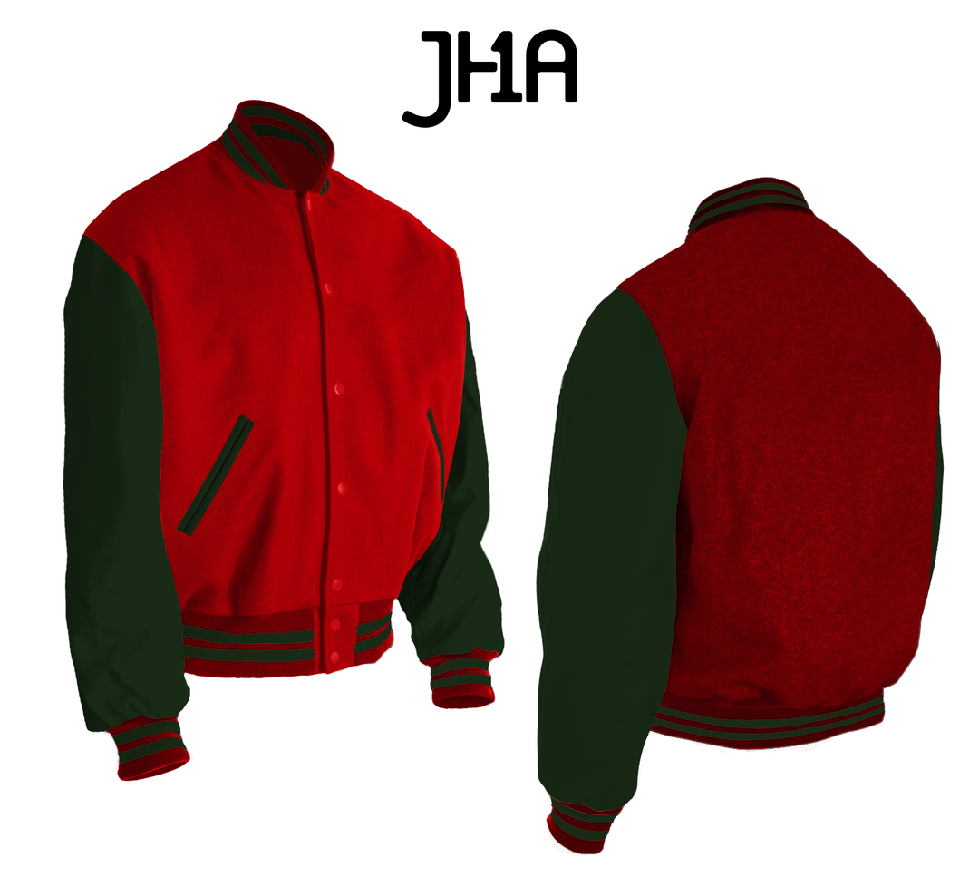 Varsity Jacket | Scarlet
