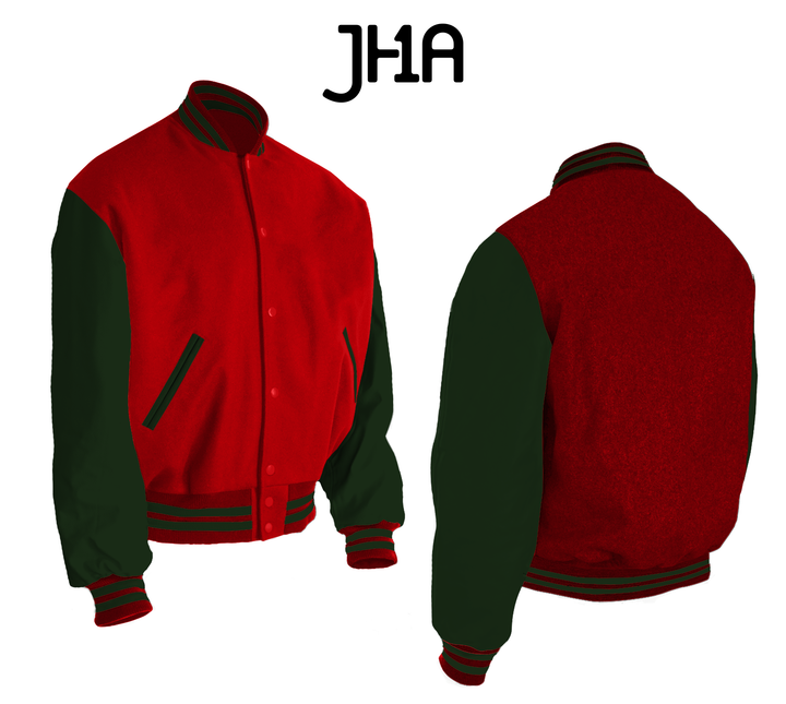 Varsity Jacket | Scarlet