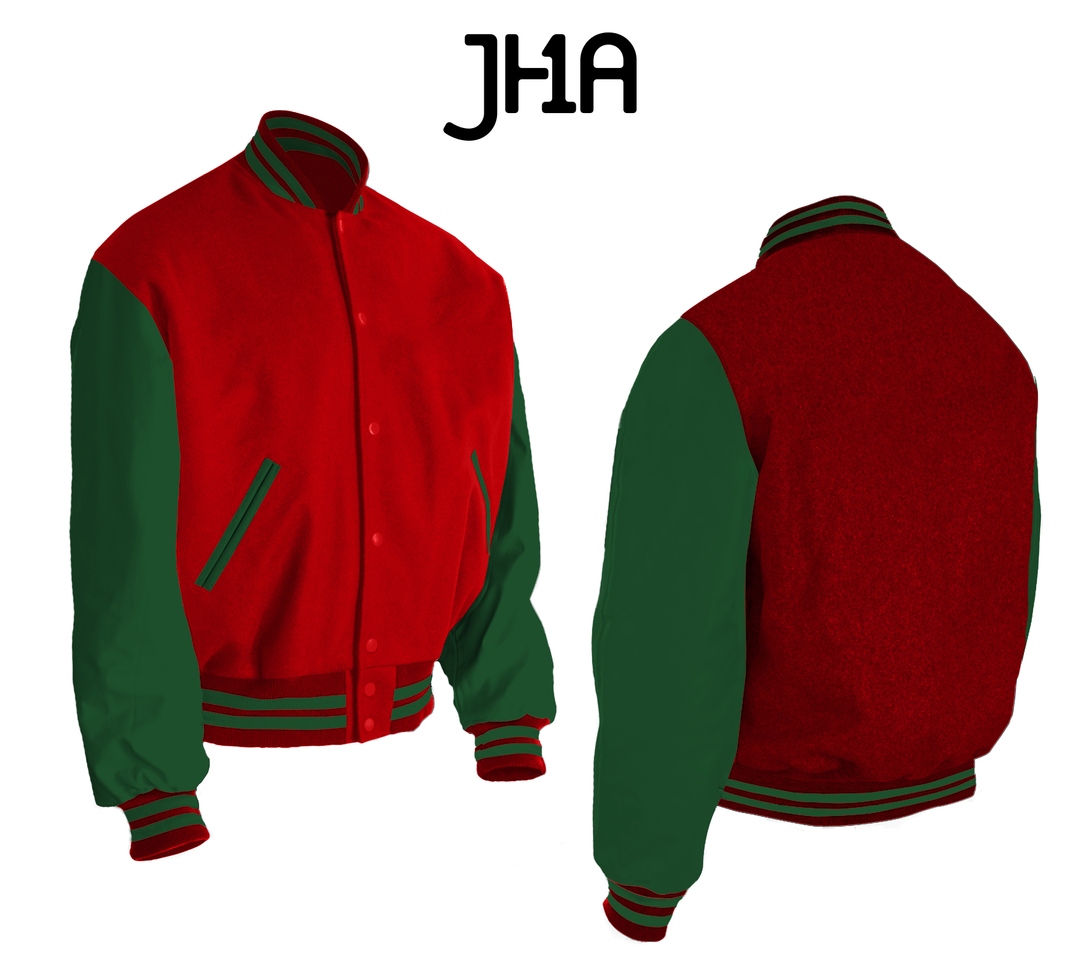 Varsity Jacket | Scarlet