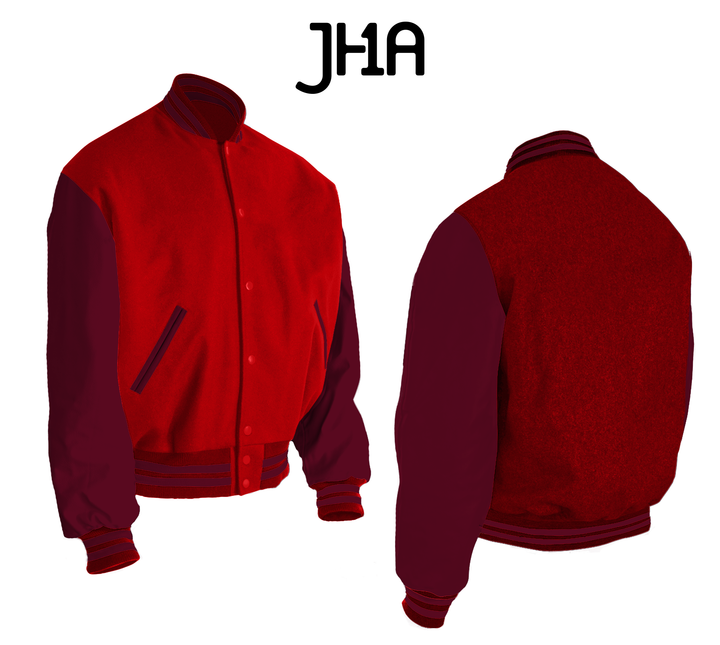 Varsity Jacket | Scarlet