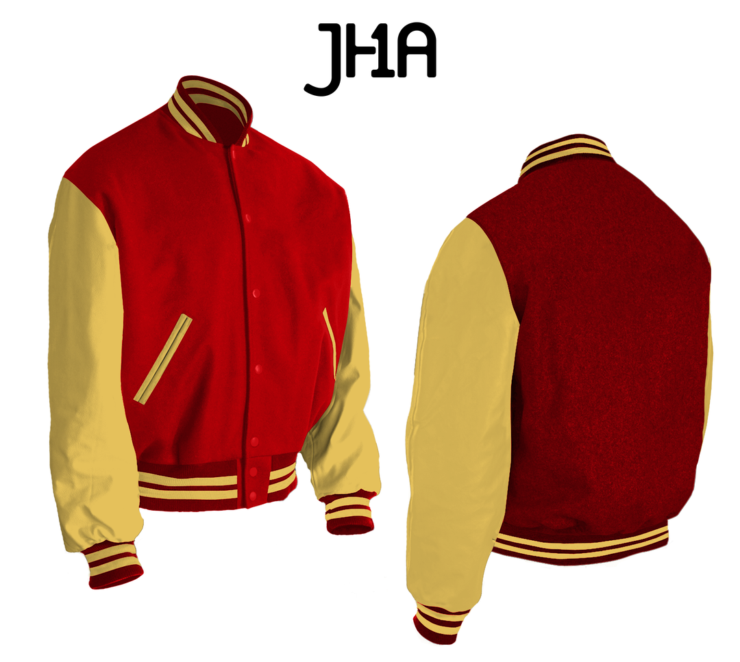 Varsity Jacket | Scarlet