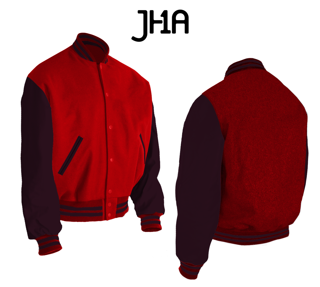 Varsity Jacket | Scarlet