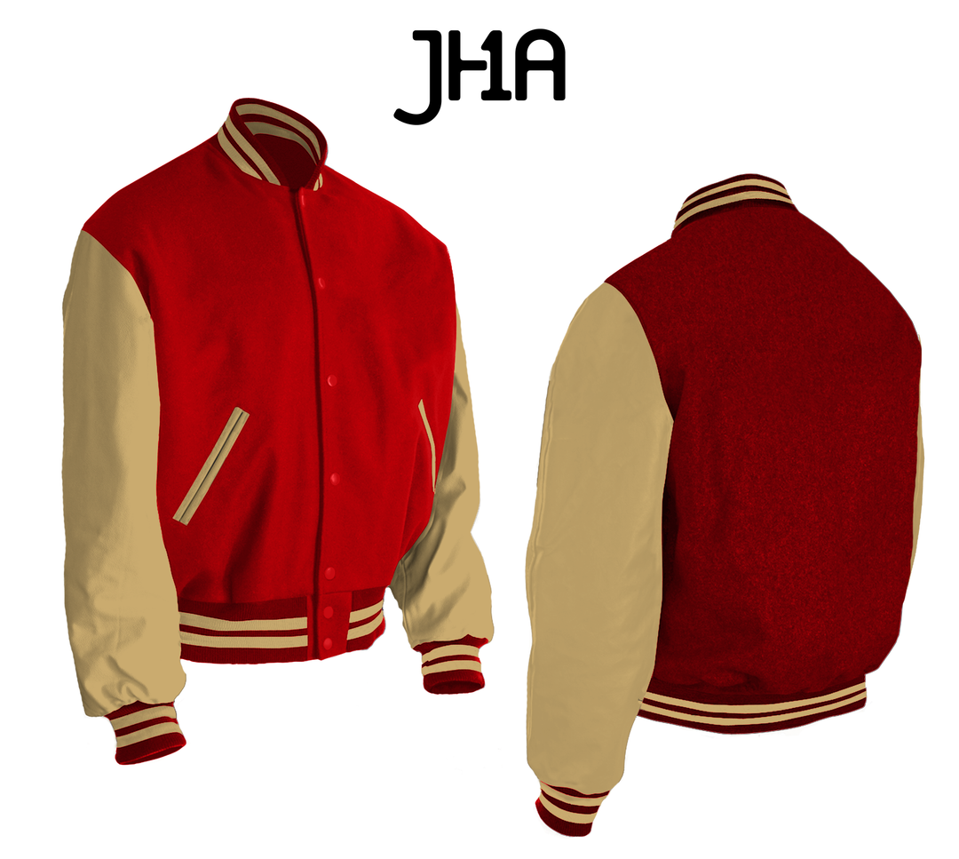 Varsity Jacket | Scarlet