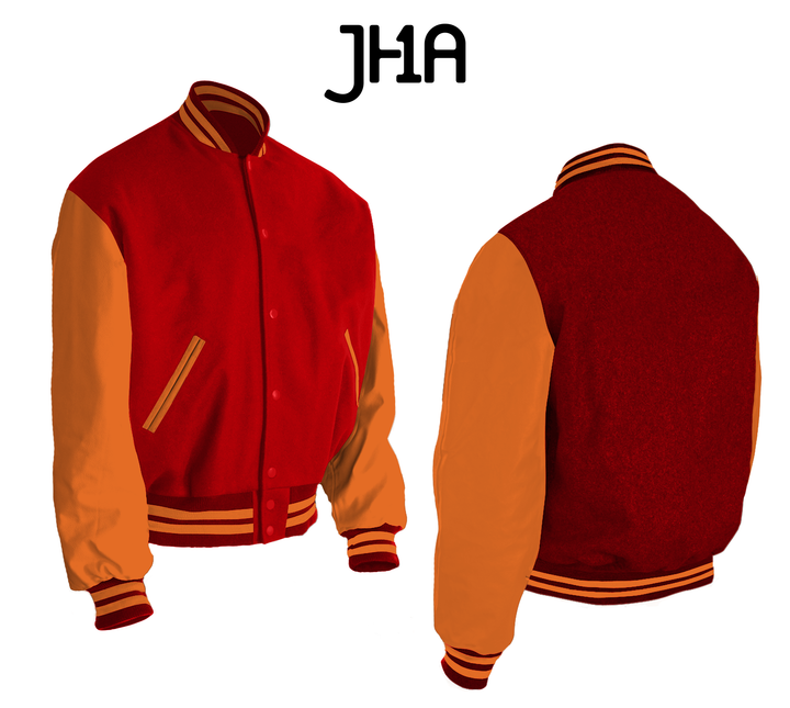 Varsity Jacket | Scarlet