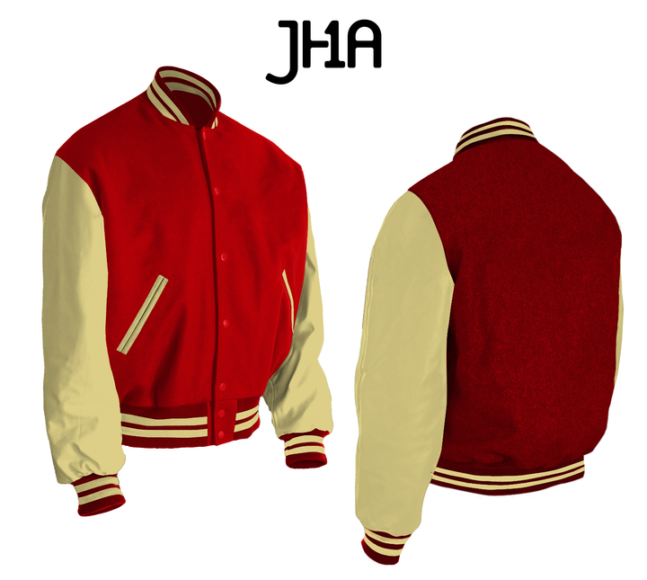 Varsity Jacket | Scarlet
