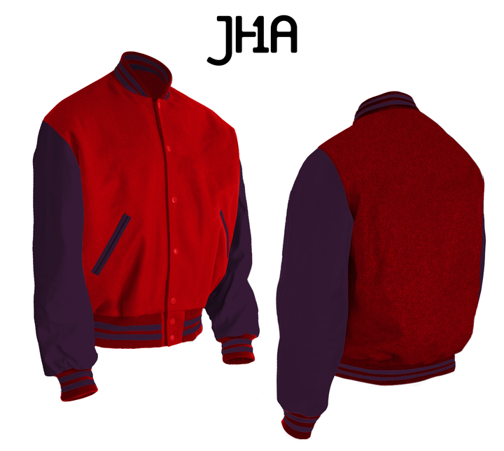 Varsity Jacket | Scarlet