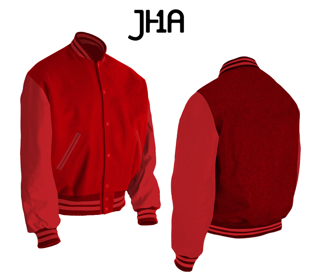 Varsity Jacket | Scarlet
