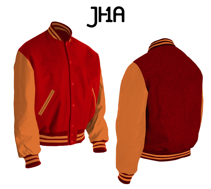 Varsity Jacket | Scarlet