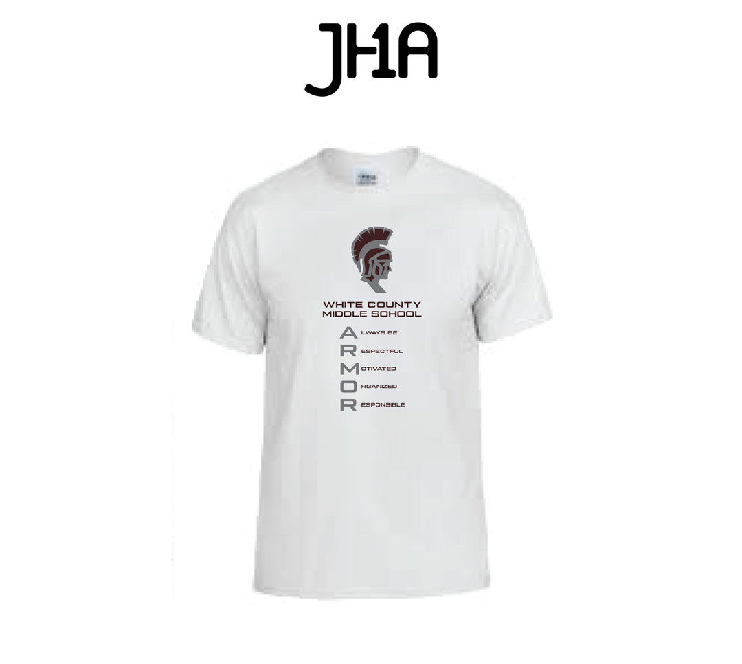 T-Shirt White | White County Warriors