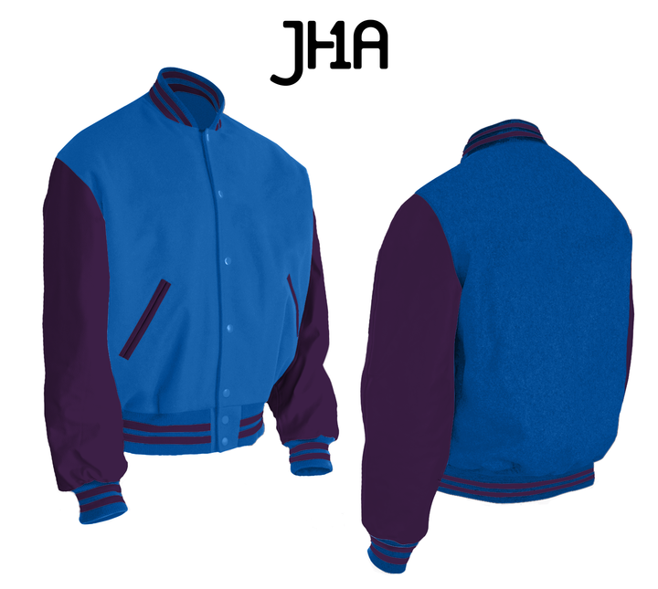 Varsity Jacket | Columbia Blue