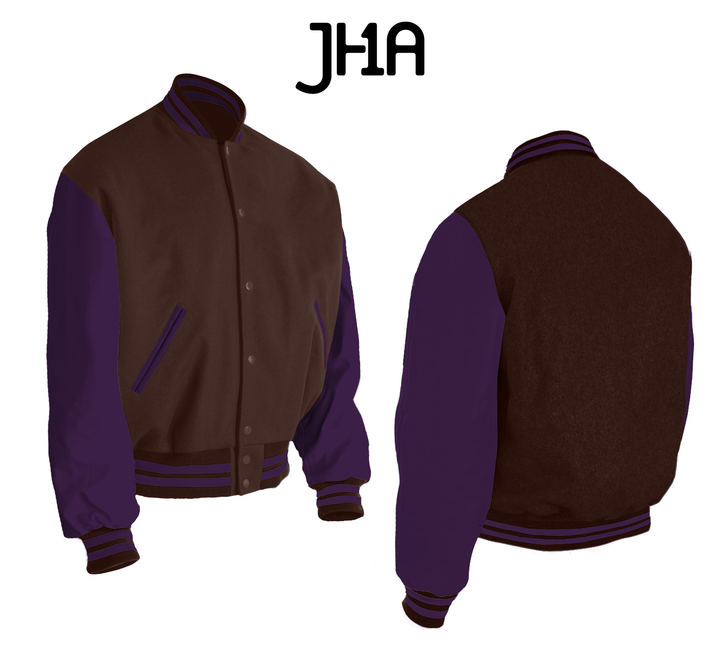 Varsity Jacket | Brown