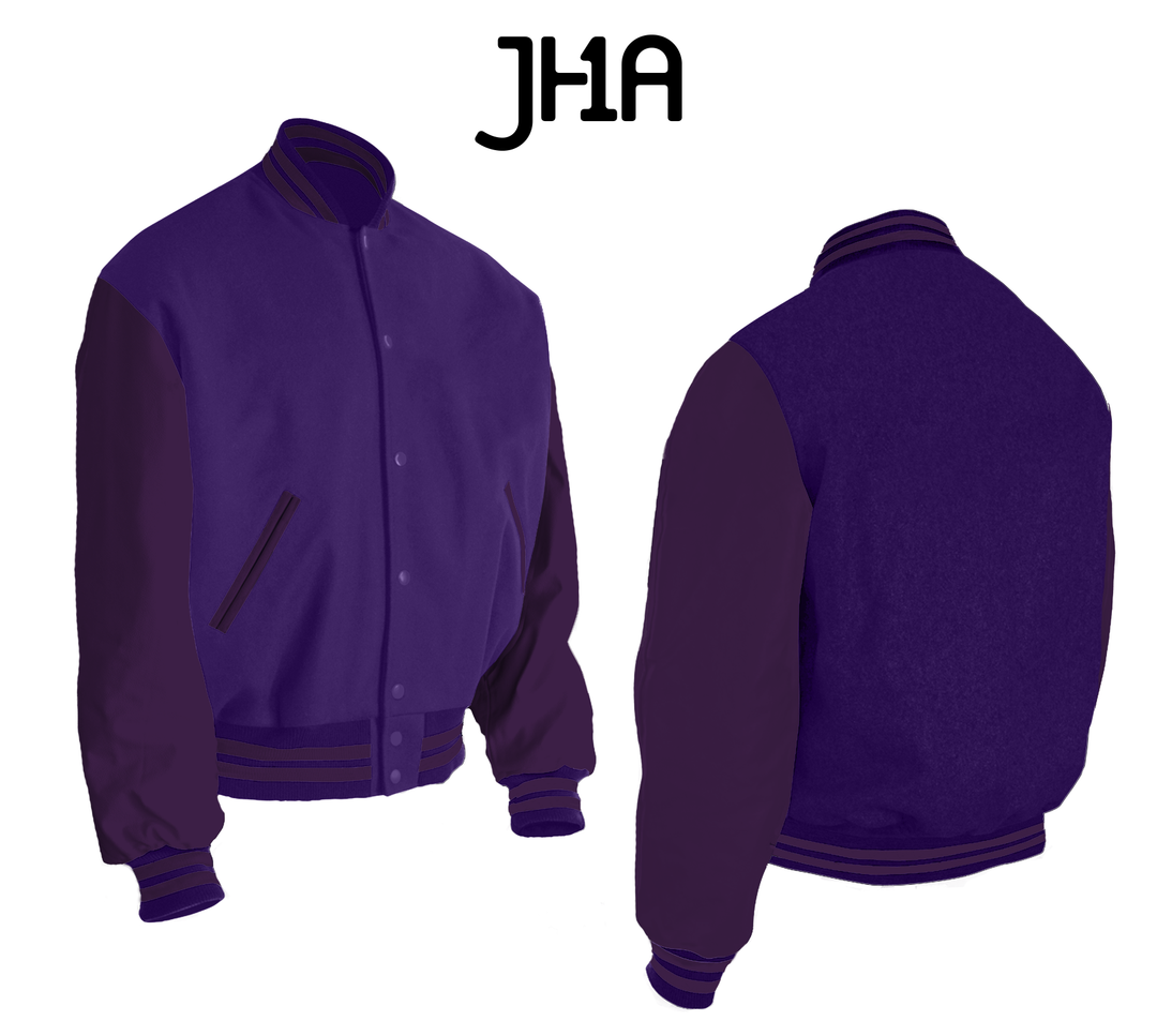 Varsity Jacket | Purple