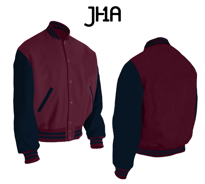 Varsity Jacket | Cherry Wine