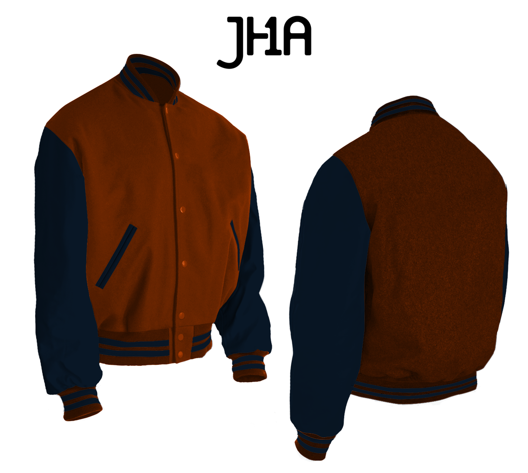 Varsity Jacket | Texas Orange